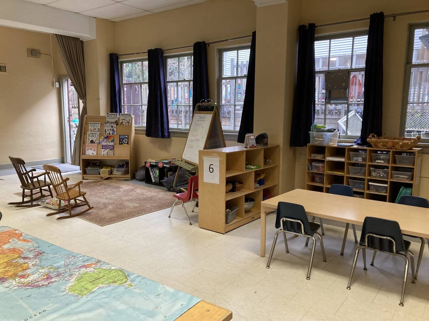 The Rocket Room pre-kindergarten space